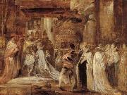 The Coronation of Marie de' Medici, Peter Paul Rubens